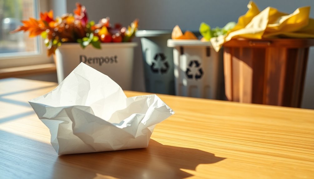 tissue paper disposal options