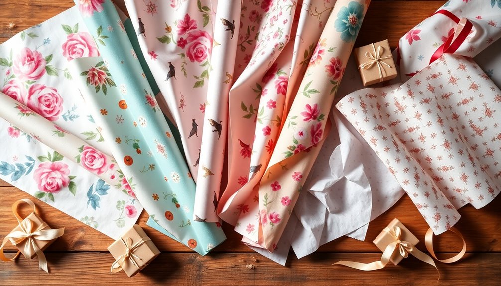 top printed tissue paper