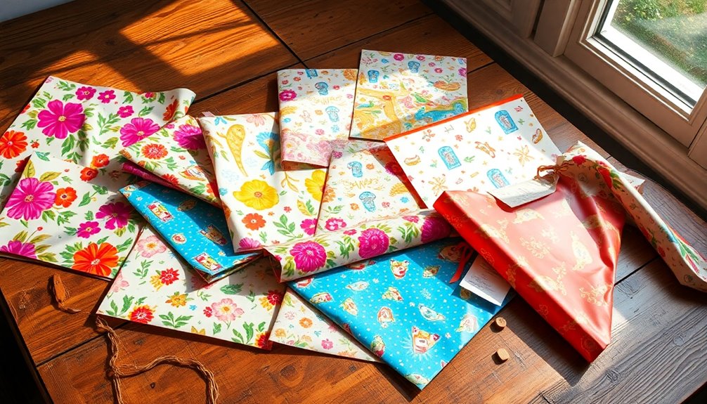 unique postal wrapping options