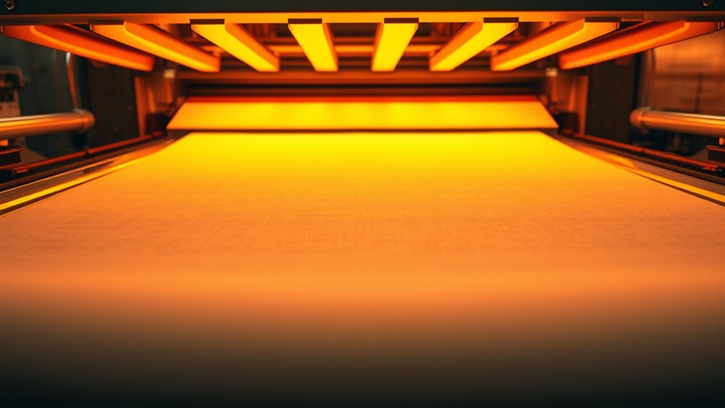 air drying and surface finishing