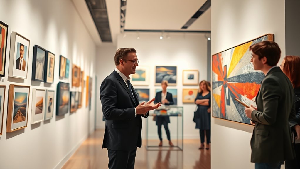 art dealers shape market trends
