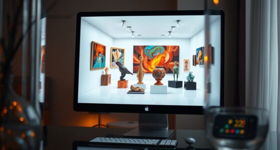 art exhibitions go digital