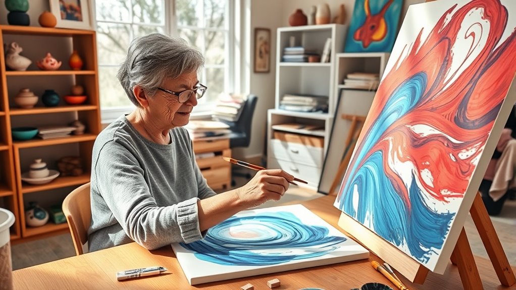 art therapy enhances neurorehabilitation