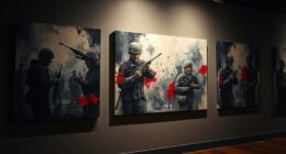 artists depict war s impact