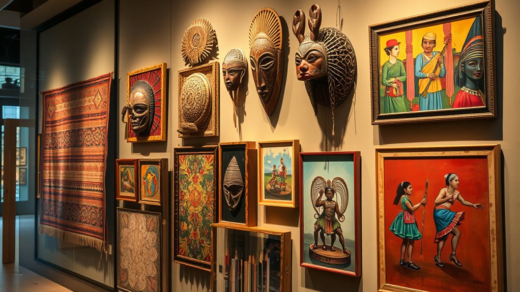 artists integrate diverse cultural influences