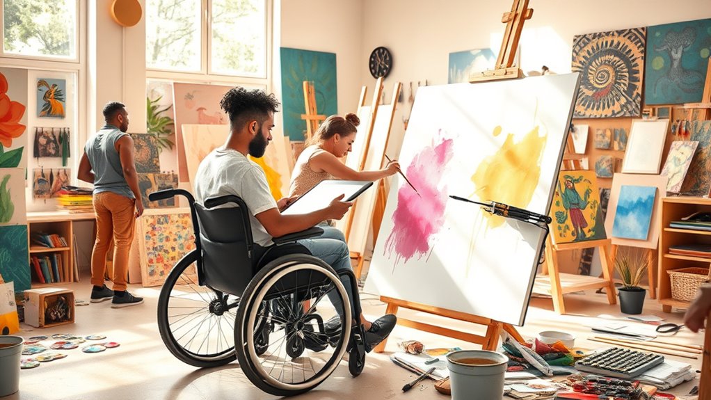 building inclusive arts opportunities