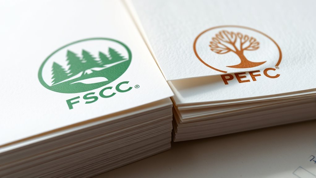 certified sustainable paper choices