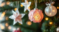 christmas tissue paper ornaments