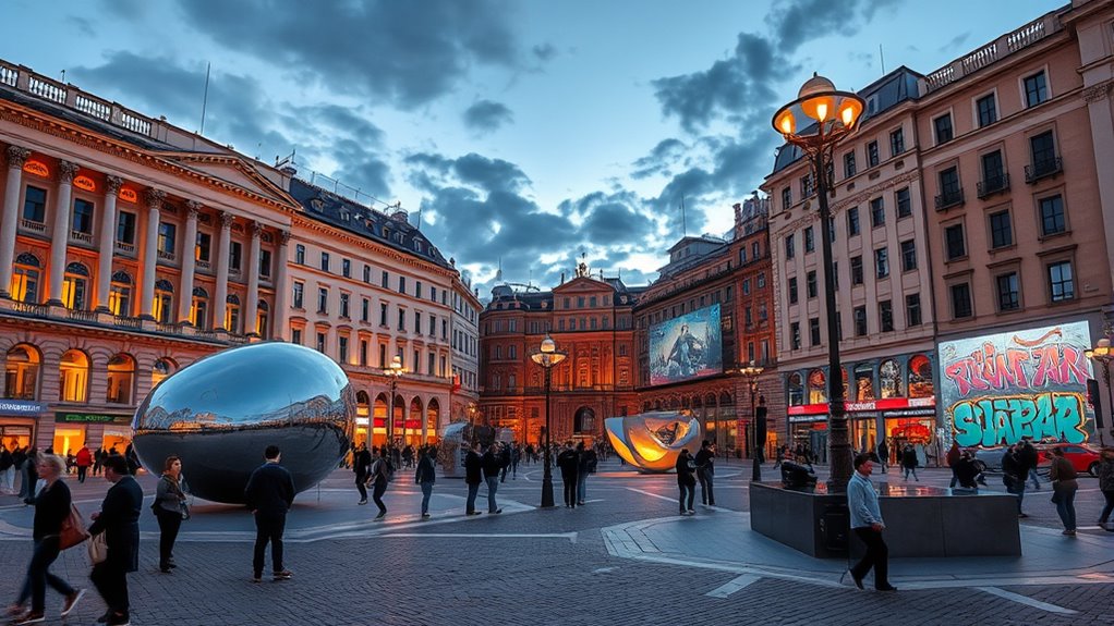 cities fostering artistic innovation