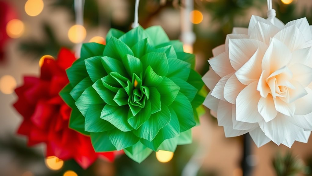 creating realistic tissue roses