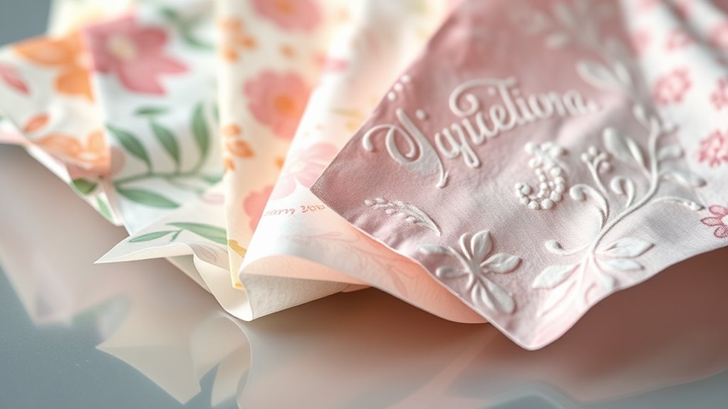 creative multi use tissue packaging