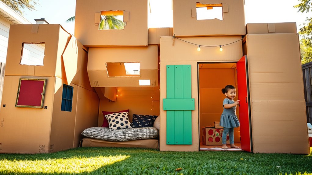 creative safe eco friendly playhouse