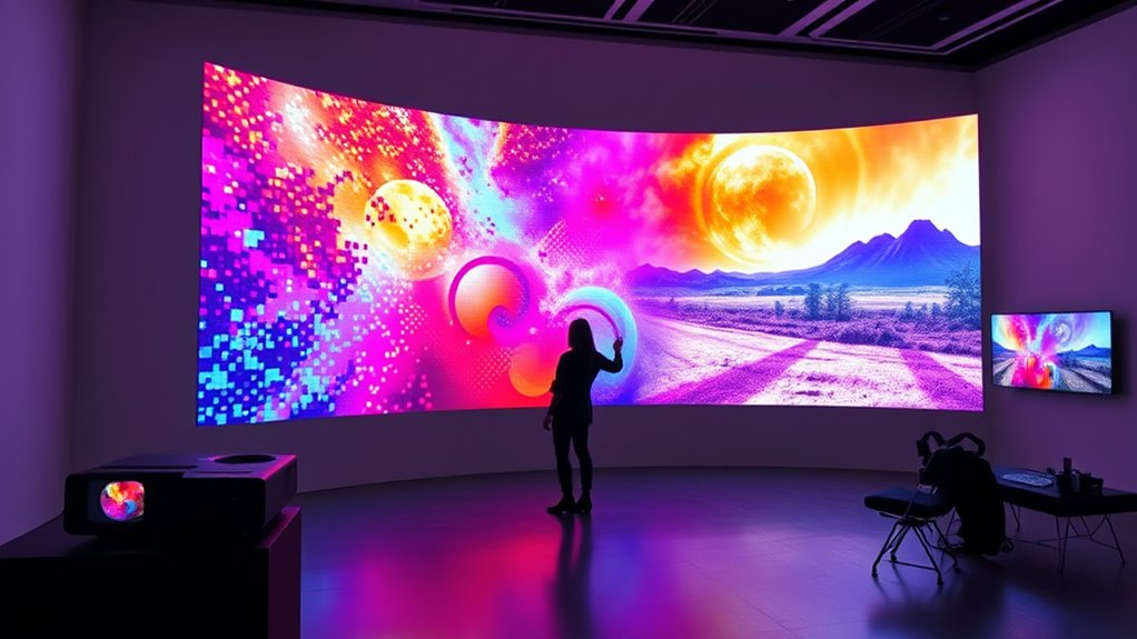 digital art exhibition revolution