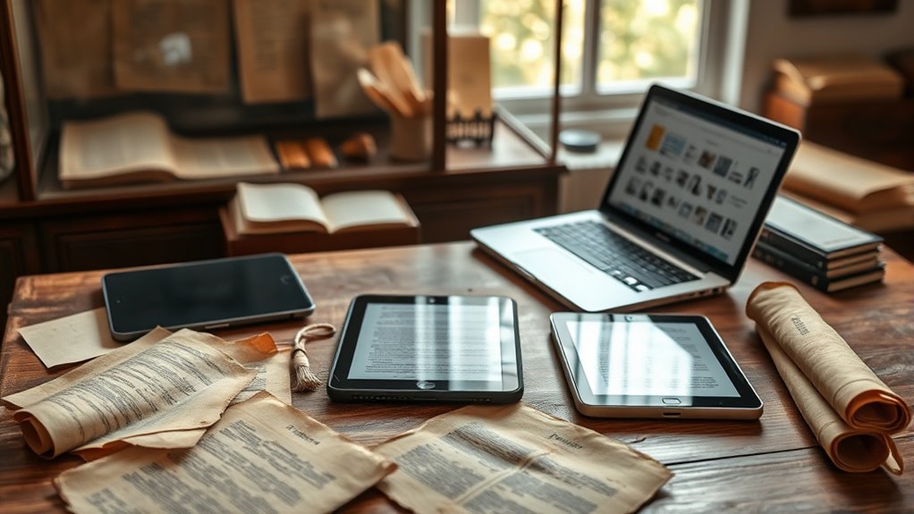 digital media reduces paper use