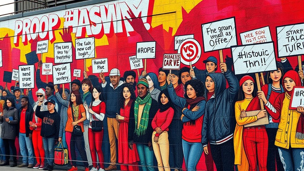 digital platforms amplify protest art