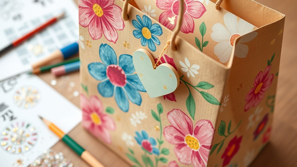 diy gift bag personalization