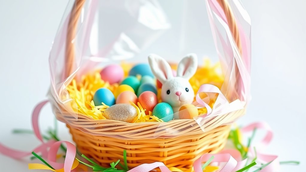 easter basket wrapping ideas