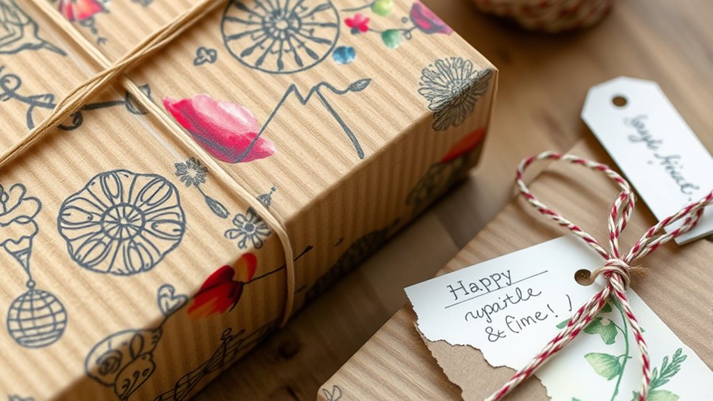 eco friendly personalized gift wrapping