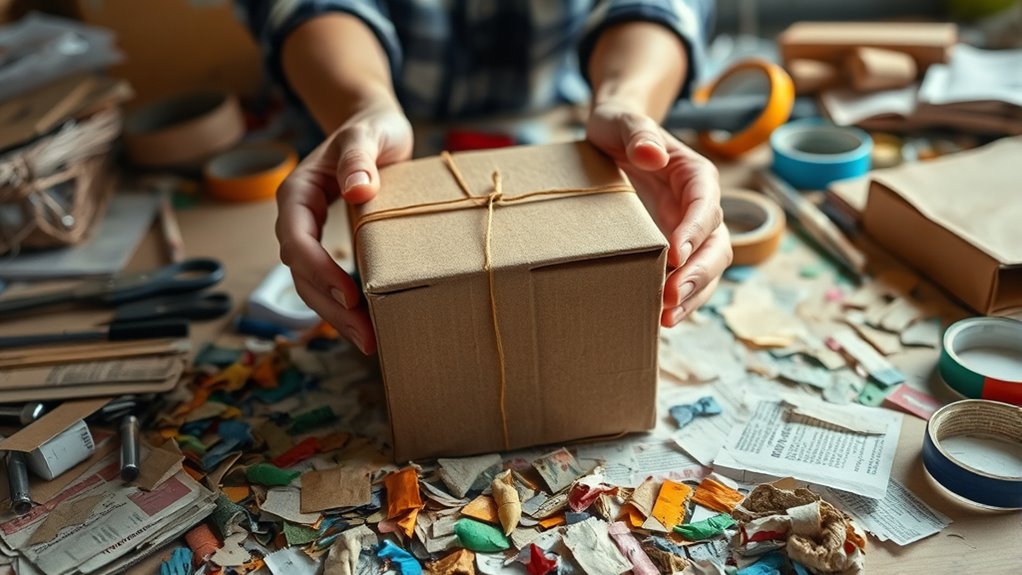 eco friendly repurposed packaging