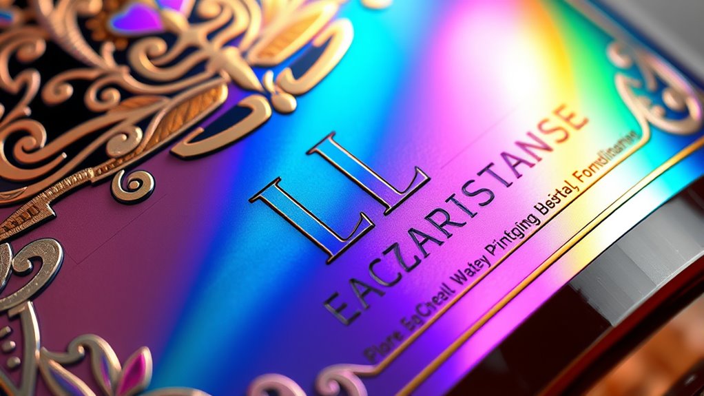 elevated label finishing techniques