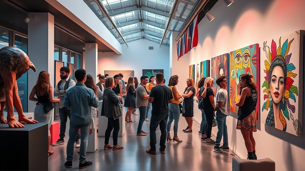 emerging artists influence markets