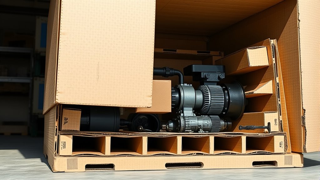 ensure balanced weight distribution