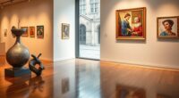 european art blending tradition