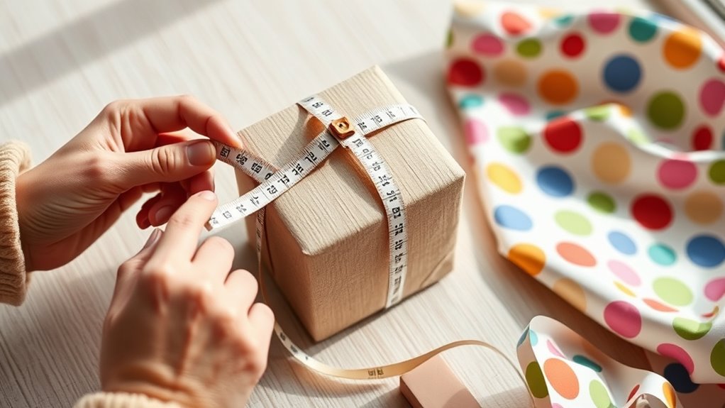 evaluate gift shape and size