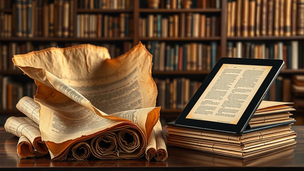 evolution of writing materials