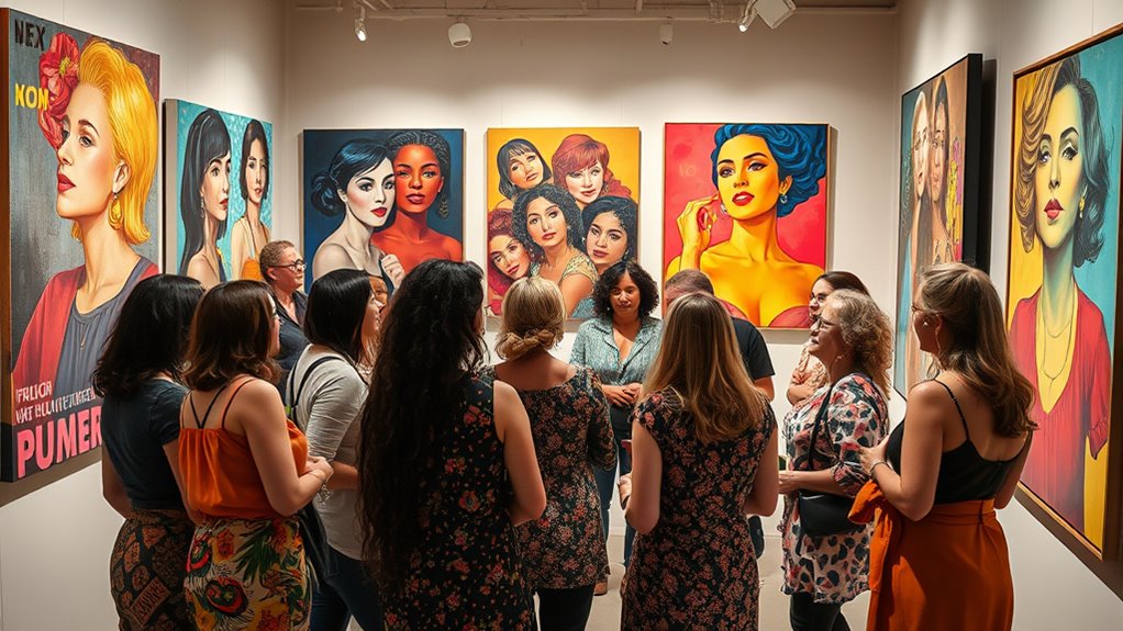 feminist art promotes equality