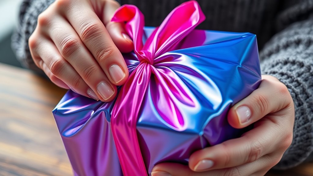 flexible stretchable gift wraps