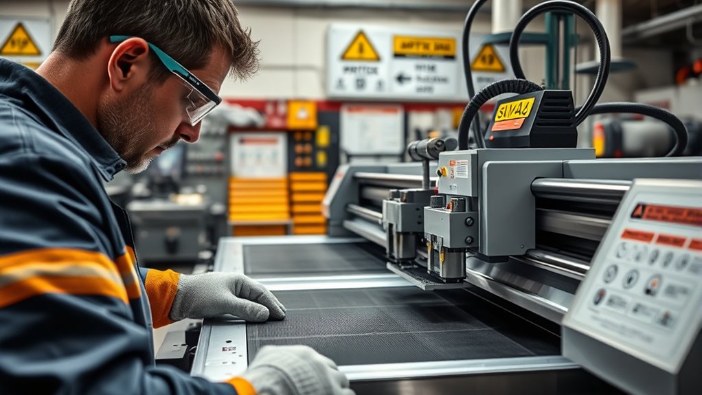 follow safety and maintenance