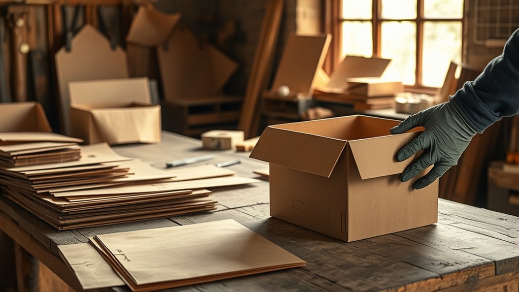 from paper to packaging