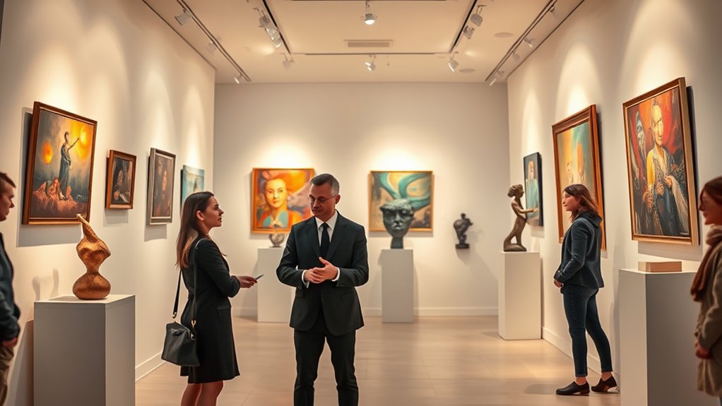 gallery shows build artist credibility