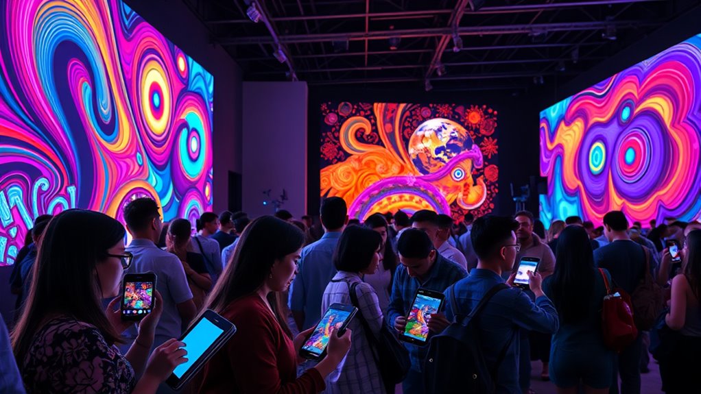 global platforms enhance artist exposure