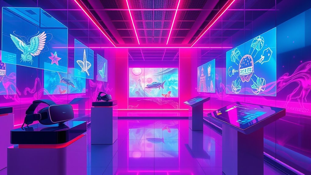 immersive virtual art experiences