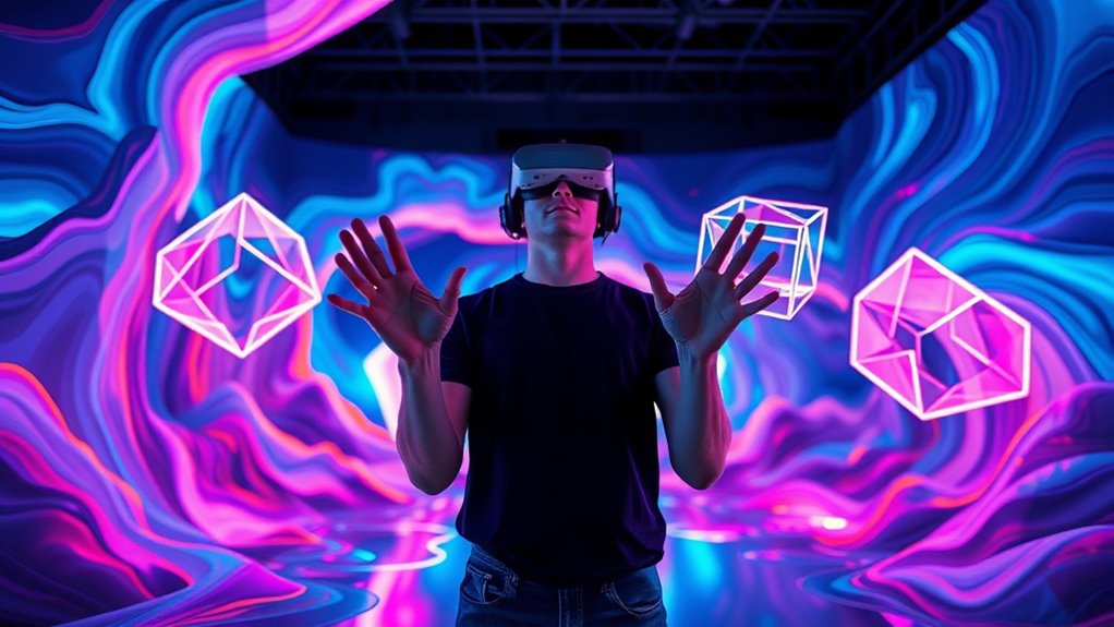 immersive virtual artistic experiences