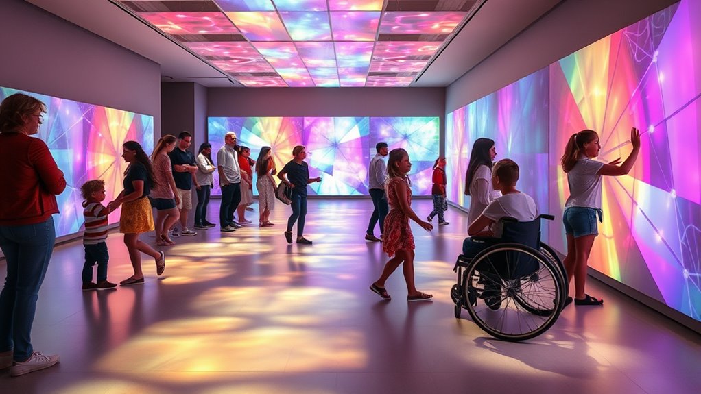 inclusive interactive art access
