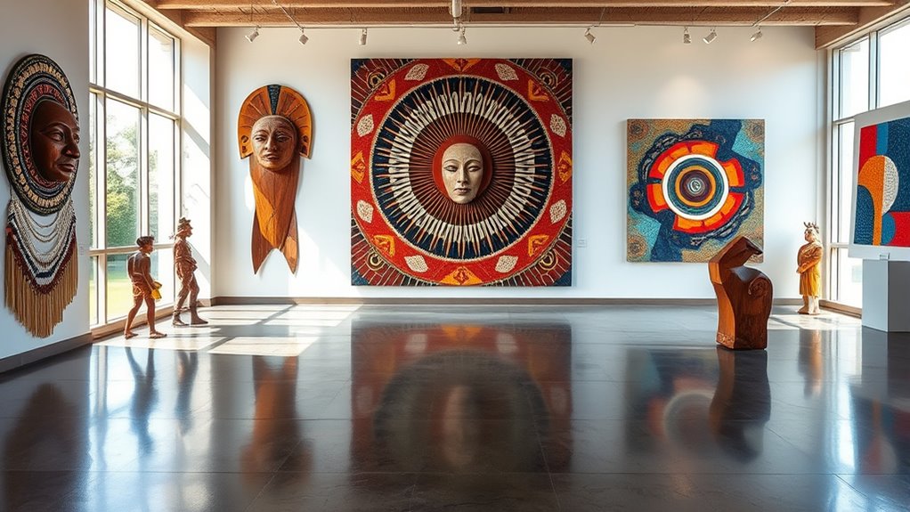 indigenous art modern galleries