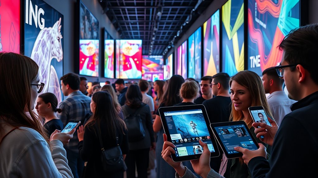 interactive digital art experiences