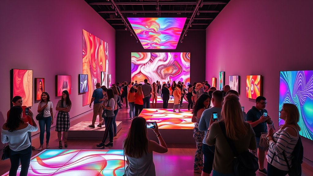 interactive immersive exhibition experiences