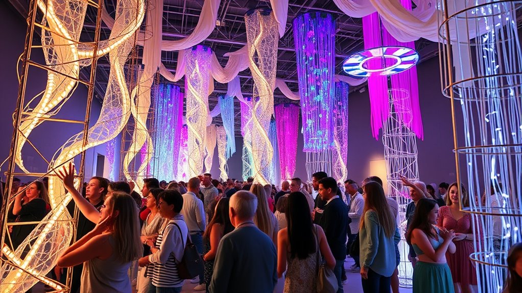 interactive immersive participatory art