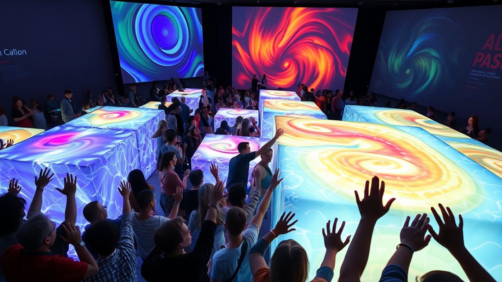interactive participatory art experiences