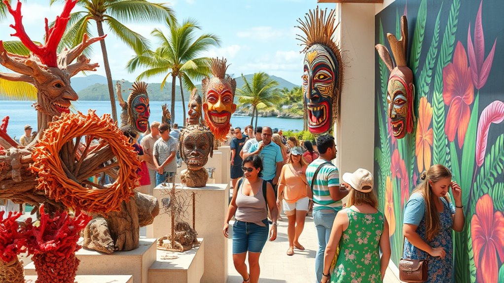 island art fosters global engagement