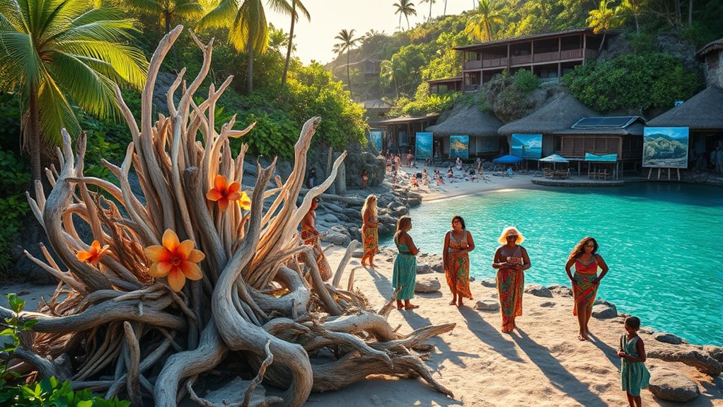 island artists promote eco conscious creativity