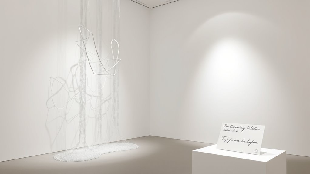 language shapes conceptual art