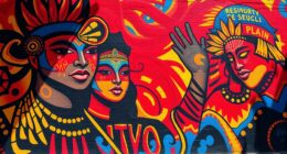 latin american art color politics