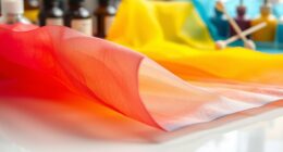 manufacturing and coloring tissue paper