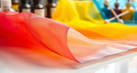 manufacturing and coloring tissue paper