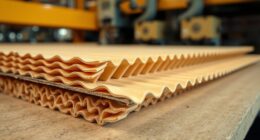 manufacturing corrugated cardboard process